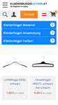 Mobile Screenshot of kleiderbuegelstore.at